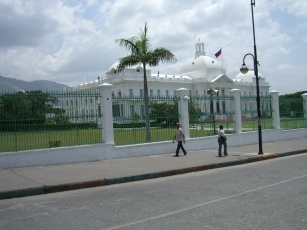 Le palais présidentiel en 2008