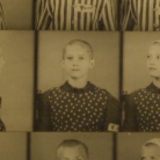 Jeune déportée à Auschwitz, photographiée par les SS